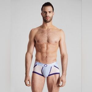 Rounderbum Men's Blue Boxer Briefs